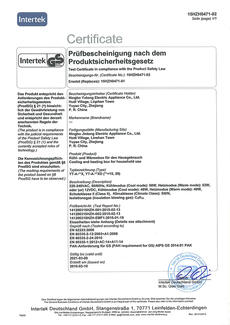 Certificado GS