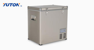 Refrigerador portátil de acero inoxidable YT-B-65D 49L / 16L